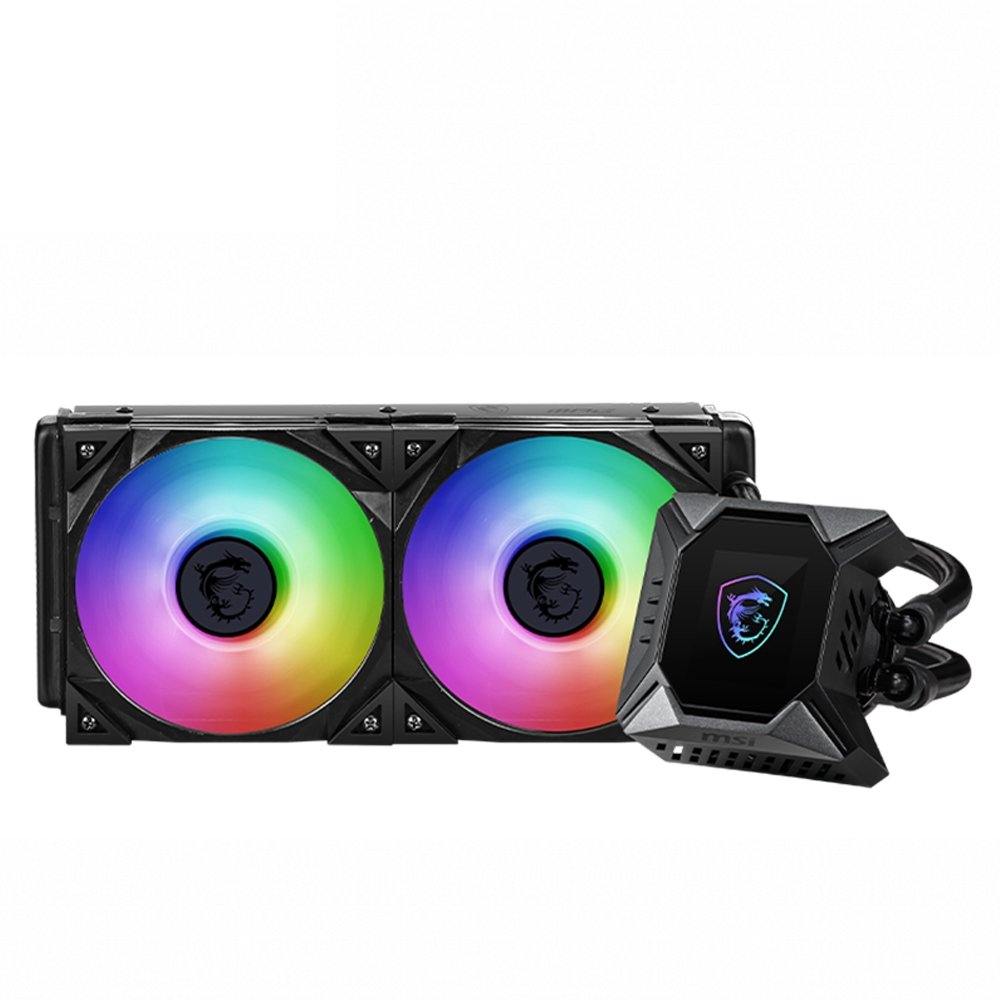 Water Cooler MSI MPG Coreliquid, RGB, 240mm, AMD/Intel, Preto - K240 V2 Water Cooler MSI MPG Coreliquid, RGB, 240mm, AMD/Intel, Preto - K240 V2