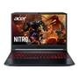 Notebook Gamer Acer Nitro 5 Intel Core i7-11800H, 8GB RAM, GeForce GTX 1650, SSD 512GB, 15.6" FHD, Win 11, Preto - AN515-57-740K
