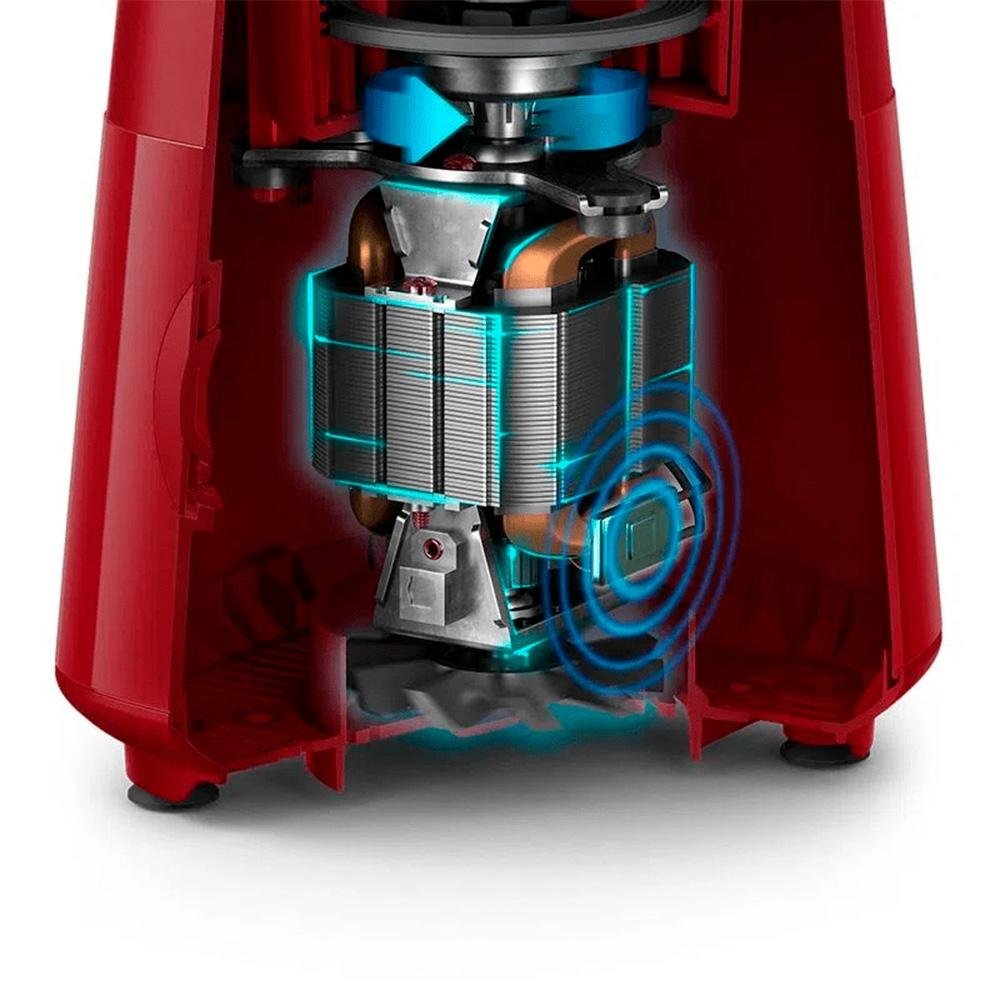 Liquidificador Philips Walita Série 5000, 1200W, 110V, 5 Velocidades, Vermelho - RI2240/41 Liquidificador Philips Walita Série 5000, 1200W, 110V, 5 Velocidades, Vermelho - RI2240/41