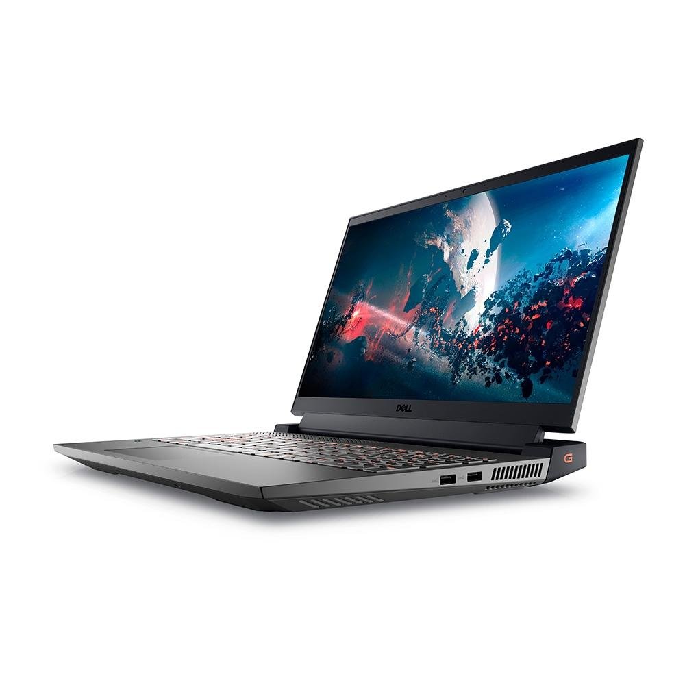 Notebook Gamer Dell G15 Intel Core i5-12500H, 8GB RAM, GeForce RTX3050 6GB, SSD 512GB, 15.6" FHD, 120Hz, Windows 11 Home, Preto - G15-i1200-A20P