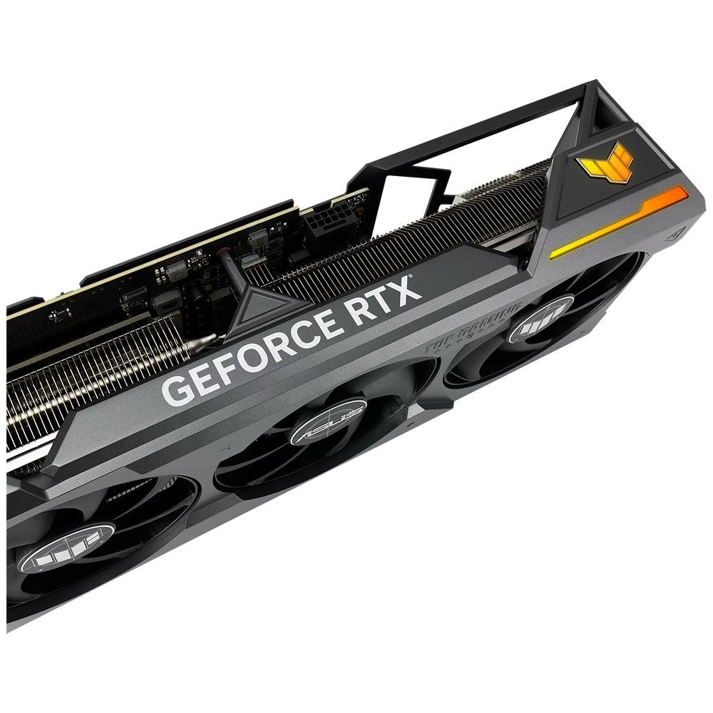 Placa de Vídeo RTX 4080 TUF OC Edition Asus NVIDIA GeForce, 16 GB GDDR6X, ARGB, DLSS, Ray Tracing - TUF-RTX4080-O16G-GAMING Placa de Vídeo RTX 4080 TUF OC Edition Asus NVIDIA GeForce, 16 GB GDDR6X, ARGB, DLSS, Ray Tracing - TUF-RTX4080-O16G-GAMING