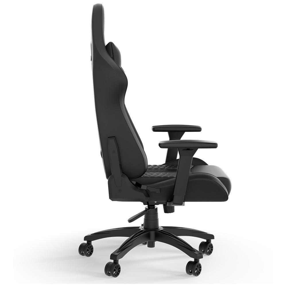 Cadeira Gamer Corsair TC100 Relaxed Leatherette, Até 120Kg, Com Almofadas, Reclinável, Cilindro de Gás Classe 4, Preto - CF-9010050-WW - view 8