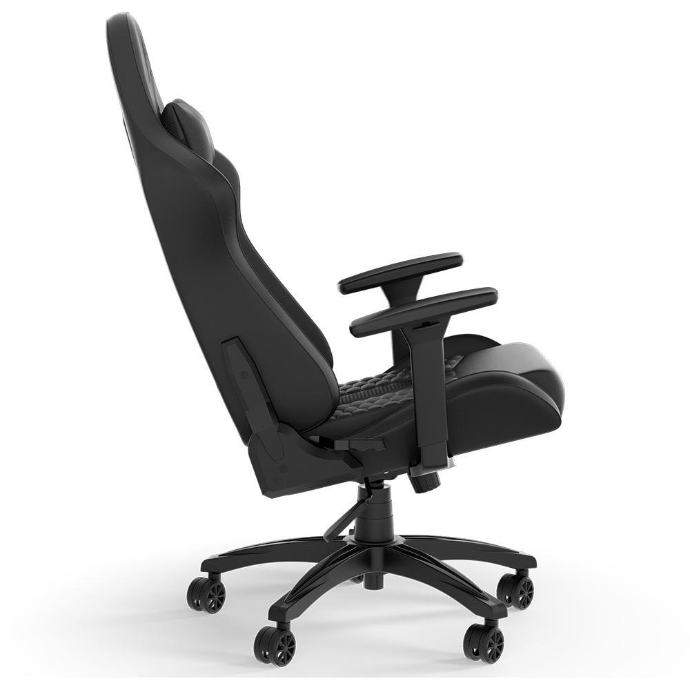 Cadeira Gamer Corsair TC100 Relaxed Leatherette, Até 120Kg, Com Almofadas, Reclinável, Cilindro de Gás Classe 4, Preto - CF-9010050-WW - view 10