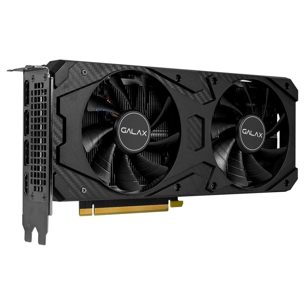 Placa de Vídeo RTX 3060 1-Click OC PCI-e Galax NVIDIA GeForce, 8GB, GDDR6, 128BIT - 36NSL8MD6OCC