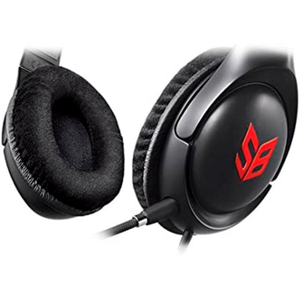 Headset Gamer Creative Braze, Drivers 40mm, P2, Preto - 70GH032000000