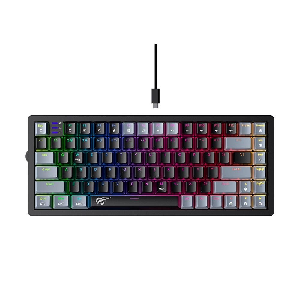 Teclado Mecânico Gamer Havit RGB | KaBuM!