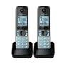 Telefone Sem Fio Panasonic com Backup de Energia e ID - KX-TG6713LBB