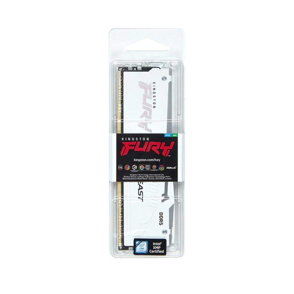 Memória Kingston Fury Beast, RGB, 32GB | KaBuM!