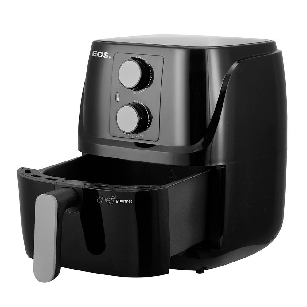 Fritadeira Air Fryer Sem Óleo EOS EAF30P, 3L, 220V, Preto - B169144 Fritadeira Air Fryer Sem Óleo EOS EAF30P, 3L, 220V, Preto - B169144