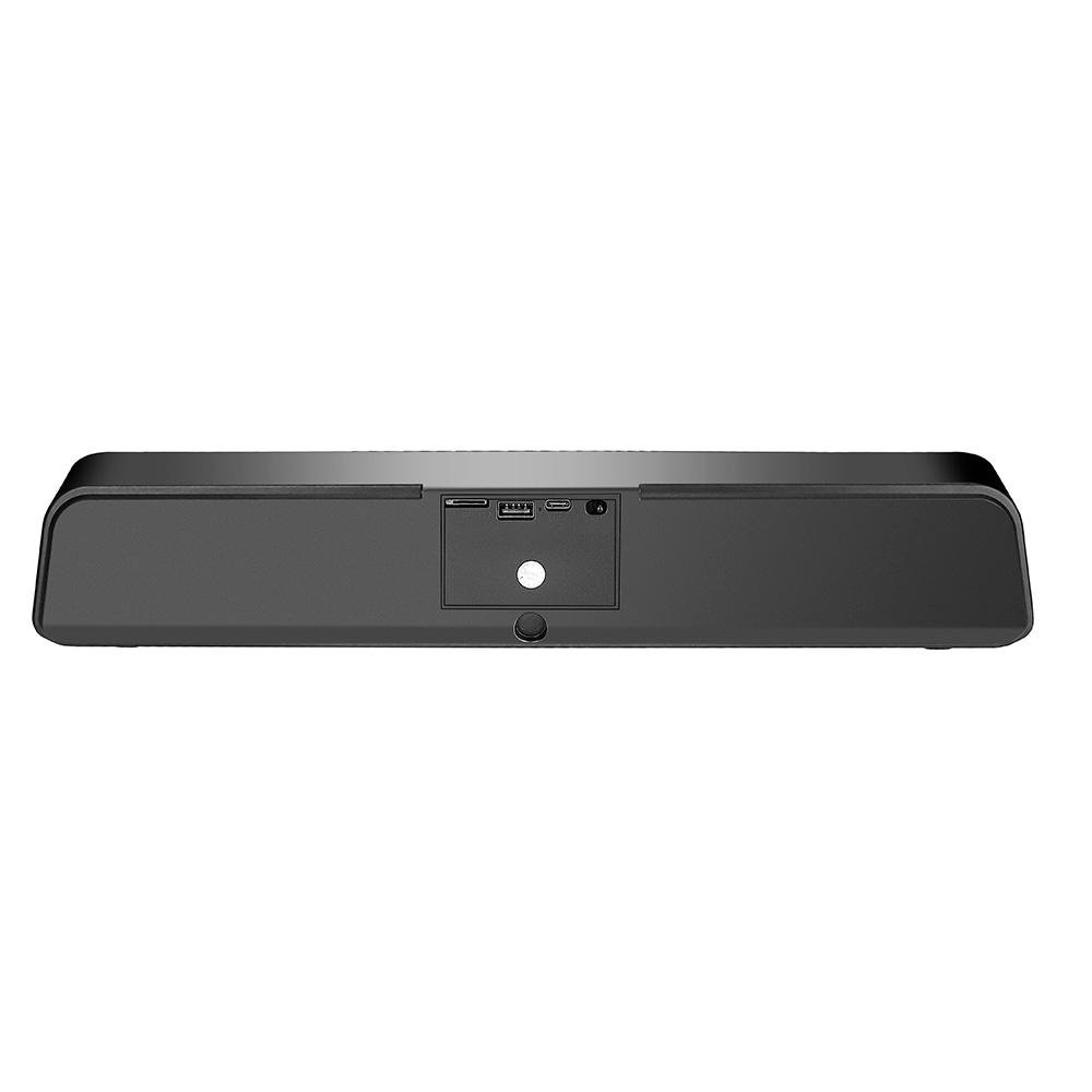 Caixa de Som Gamer Rise Mode Aura Sound S6, RGB Rainbow, Bluetooth, 5W*2, Preto - RM-SP-06-RGB