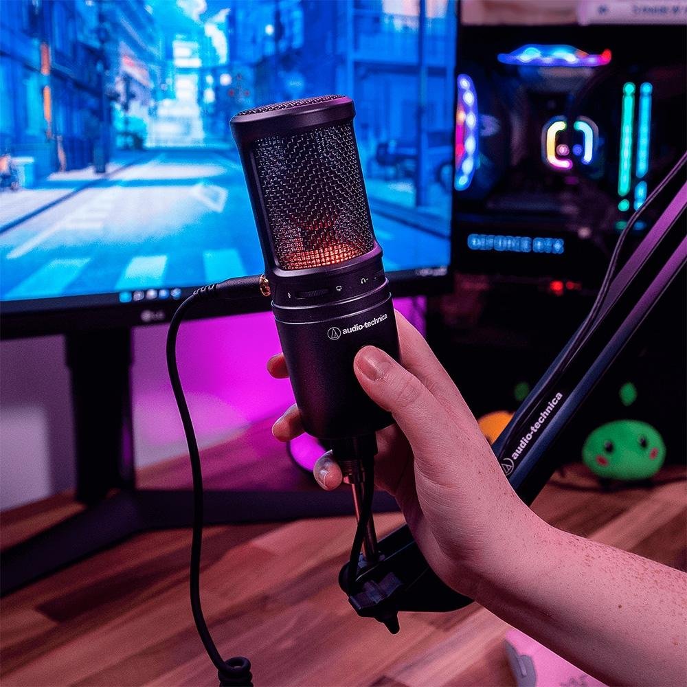 Microfone Condensador Audio Technica | KaBuM!