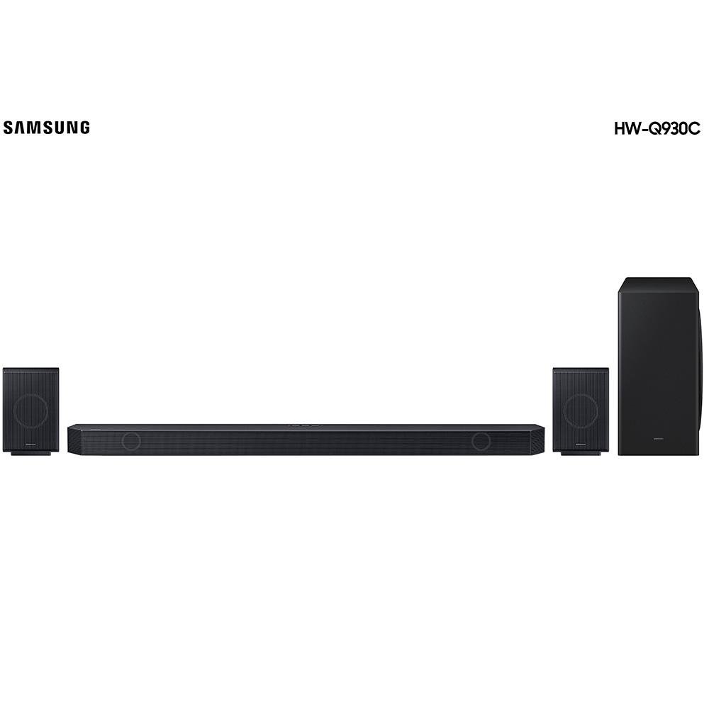 Soundbar Samsung HW-Q930C, Bluetooth, Wireless Dolby Atmos, Sincronia Sonora e Alexa Integrado, 9.1.4 Canais - HW-Q930C/ZD Soundbar Samsung HW-Q930C, Bluetooth, Wireless Dolby Atmos, Sincronia Sonora e Alexa Integrado, 9.1.4 Canais - HW-Q930C/ZD