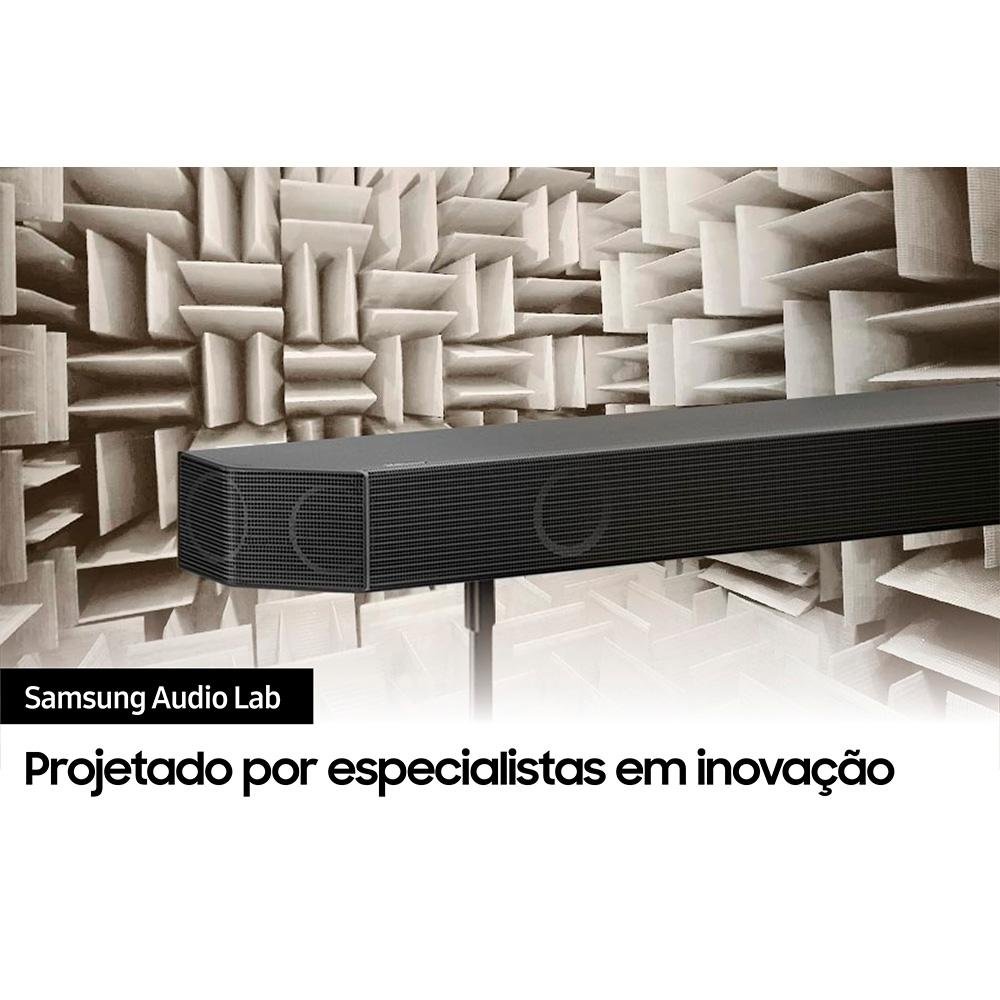 Soundbar Samsung HW-Q930C, Bluetooth, Wireless Dolby Atmos, Sincronia Sonora e Alexa Integrado, 9.1.4 Canais - HW-Q930C/ZD Soundbar Samsung HW-Q930C, Bluetooth, Wireless Dolby Atmos, Sincronia Sonora e Alexa Integrado, 9.1.4 Canais - HW-Q930C/ZD