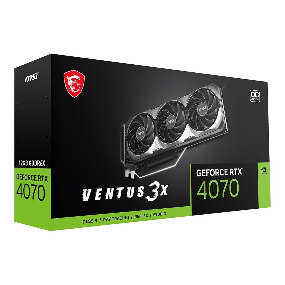 Placa de Vídeo NVIDIA GeForce RTX 4070 | KaBuM!