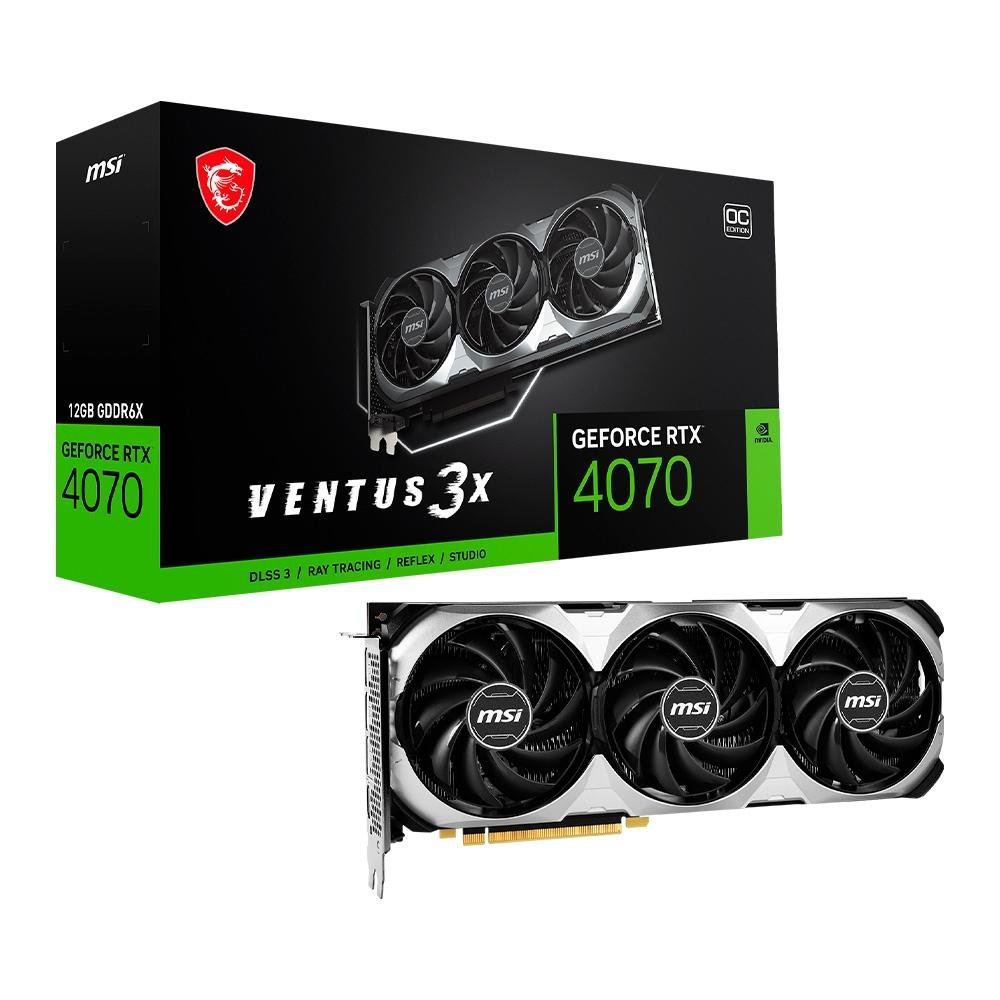 Placa de Vídeo NVIDIA GeForce RTX 4070 | KaBuM!
