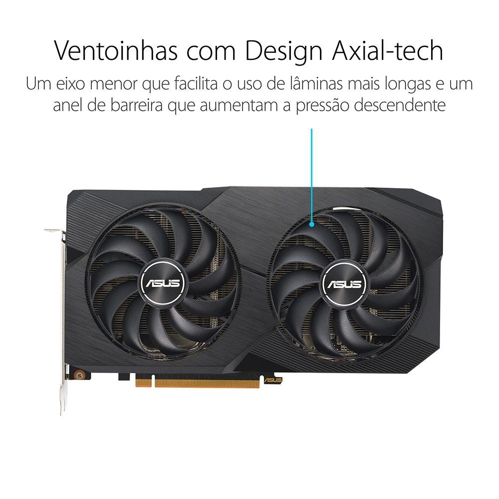 Placa de Vídeo Radeon RX 7600 OC Edition | KaBuM!