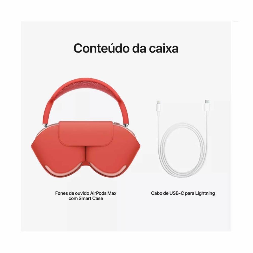 Apple AirPods Max Over the Ear Rosa | KaBuM!