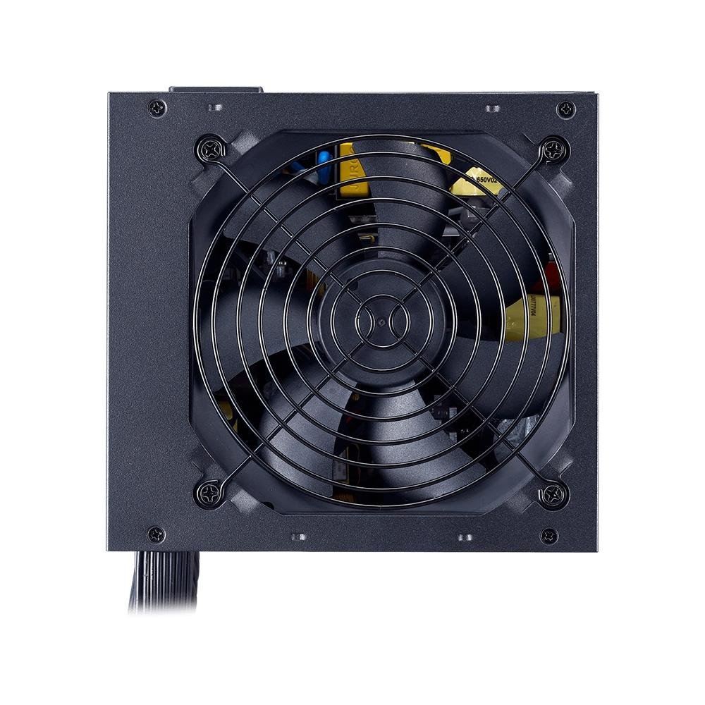 Fonte Cooler Master MWE Bronze V2 Full Range, 650W, 80 Plus Bronze, PFC Ativo, Sem Cabo, Preto - MPE-6501-ACAAW-BBR Fonte Cooler Master MWE Bronze V2 Full Range, 650W, 80 Plus Bronze, PFC Ativo, Sem Cabo, Preto - MPE-6501-ACAAW-BBR