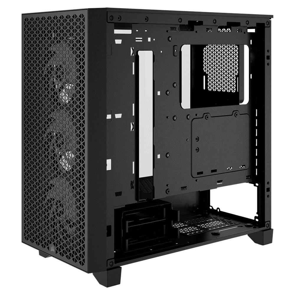 Gabinete Gamer Corsair 3000D RGB Airflow, Mid-Tower, ATX, Lateral em Vidro Temperado, com FAN, Preto - CC-9011255-WW Gabinete Gamer Corsair 3000D RGB Airflow, Mid-Tower, ATX, Lateral em Vidro Temperado, com FAN, Preto - CC-9011255-WW