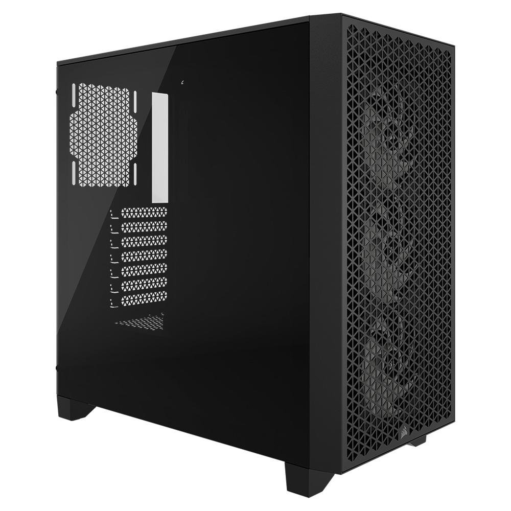 Gabinete Gamer Corsair 3000D RGB Airflow, Mid-Tower, ATX, Lateral em Vidro Temperado, com FAN, Preto - CC-9011255-WW Gabinete Gamer Corsair 3000D RGB Airflow, Mid-Tower, ATX, Lateral em Vidro Temperado, com FAN, Preto - CC-9011255-WW