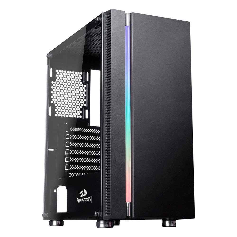 Gabinete Gamer Redragon BlackBird | KaBuM!