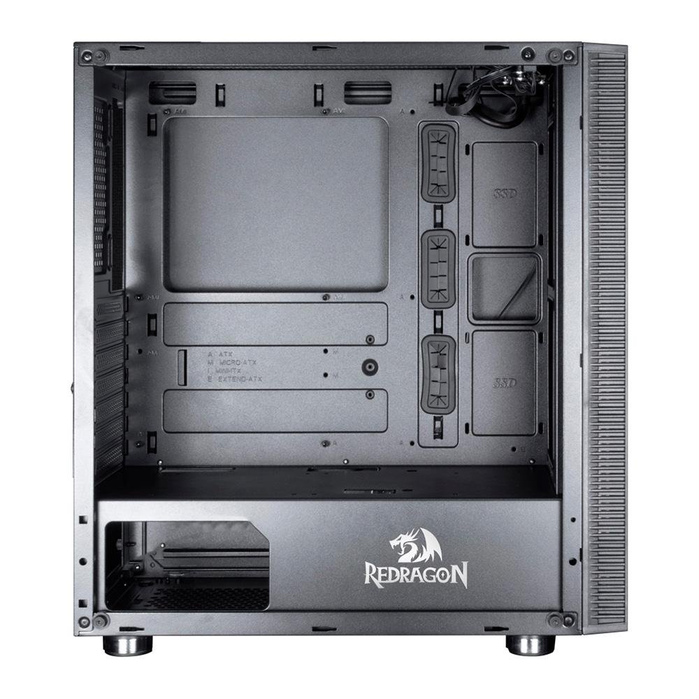 Gabinete Gamer Redragon BlackBird | KaBuM!