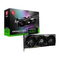 Placa de Vídeo RTX 4060 TI GAMING X SLIM 16G MSI NVIDIA GeForce 16GB GDDR6 G-Sync HDR  DLSS Ray Trancing