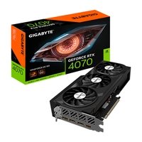 Placa de Vídeo RTX 4070 Windforce OC 12G Gigabyte NVIDIA GeForce 12GB GDDR6X 192bits DLSS Ray Tracing - GV-N4070WF3OC-12GD