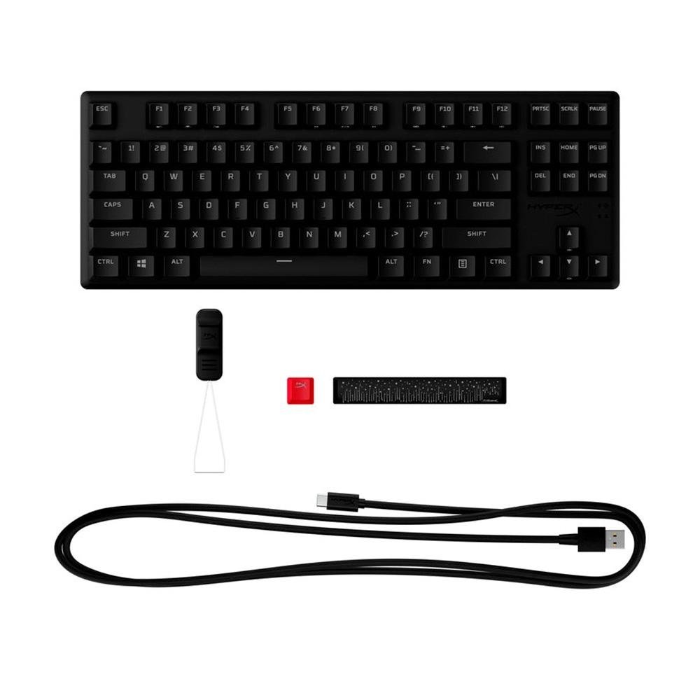 Teclado Mecânico Gamer HyperX Alloy Origins Core PBT, RGB, Switch Red, 100% anti-ghosting e N-key rollover - 639N7AA#AC4 Teclado Mecânico Gamer HyperX Alloy Origins Core PBT, RGB, Switch Red, 100% anti-ghosting e N-key rollover - 639N7AA#AC4