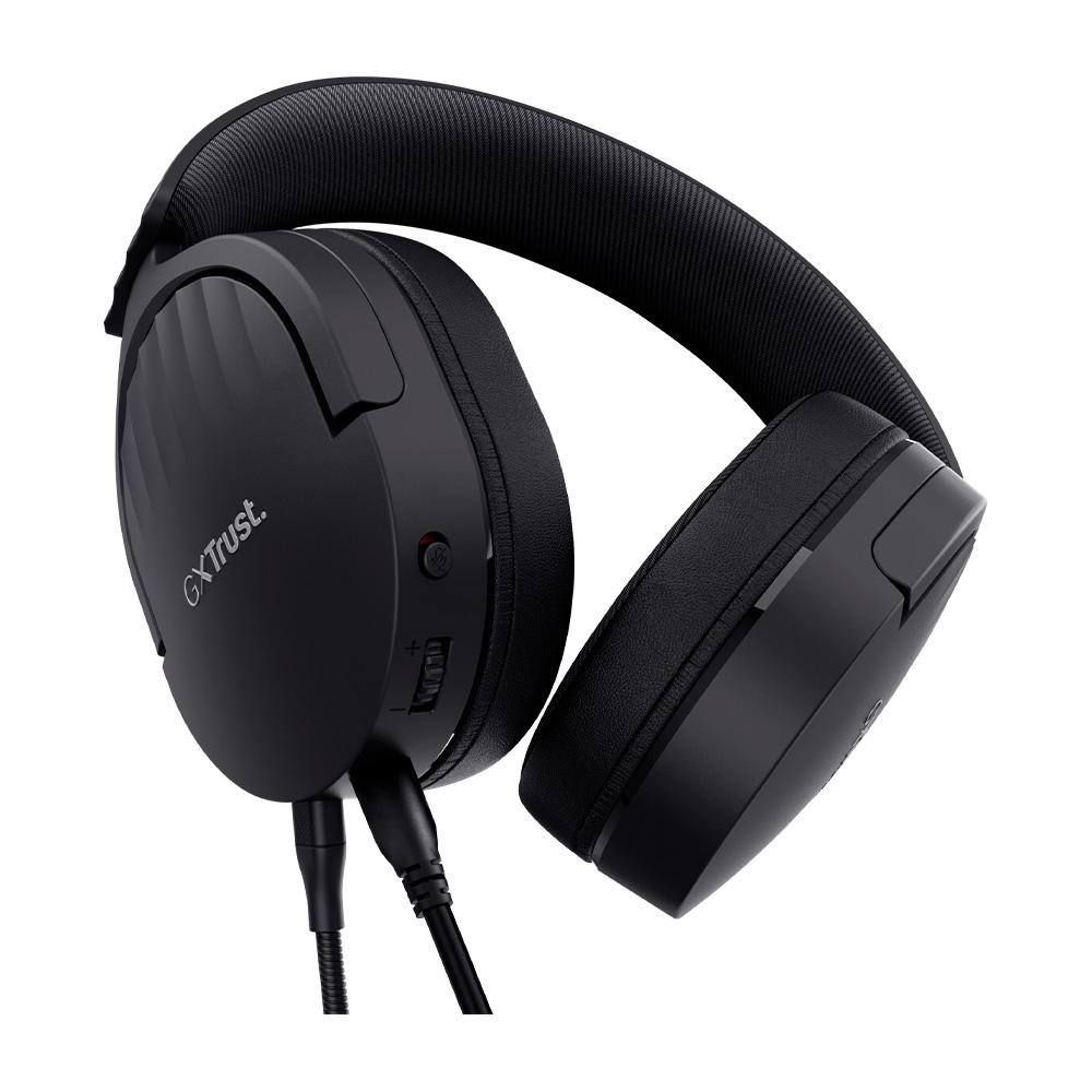 Headset Gamer GXTrust 489 Fayzo, Multiplataforma, P3, Microfone Destacável, Cancelamento de Ruído, Preto - 24898