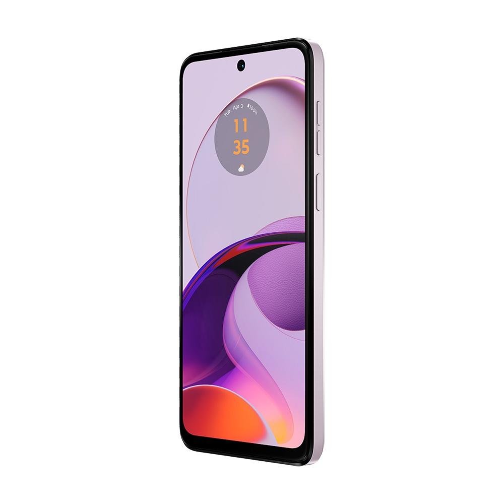 Smartphone Motorola Moto G14, 4G, 128GB, 4GB RAM, Octa Core, Câmera 50MP, Tela de 6.5, Lilás - PAYD0006BR Smartphone Motorola Moto G14, 4G, 128GB, 4GB RAM, Octa Core, Câmera 50MP, Tela de 6.5, Lilás - PAYD0006BR