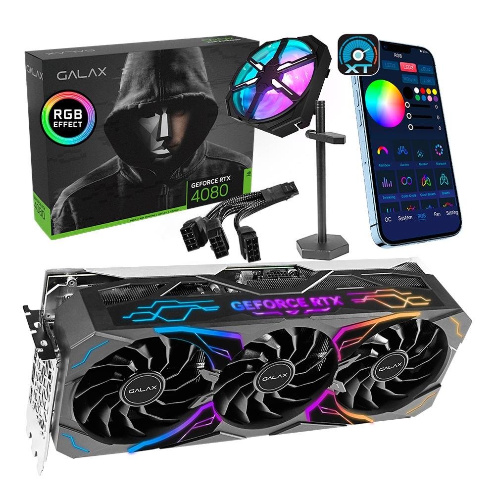 Placa de Vídeo GeForce RTX 4080 16GB SG | KaBuM!