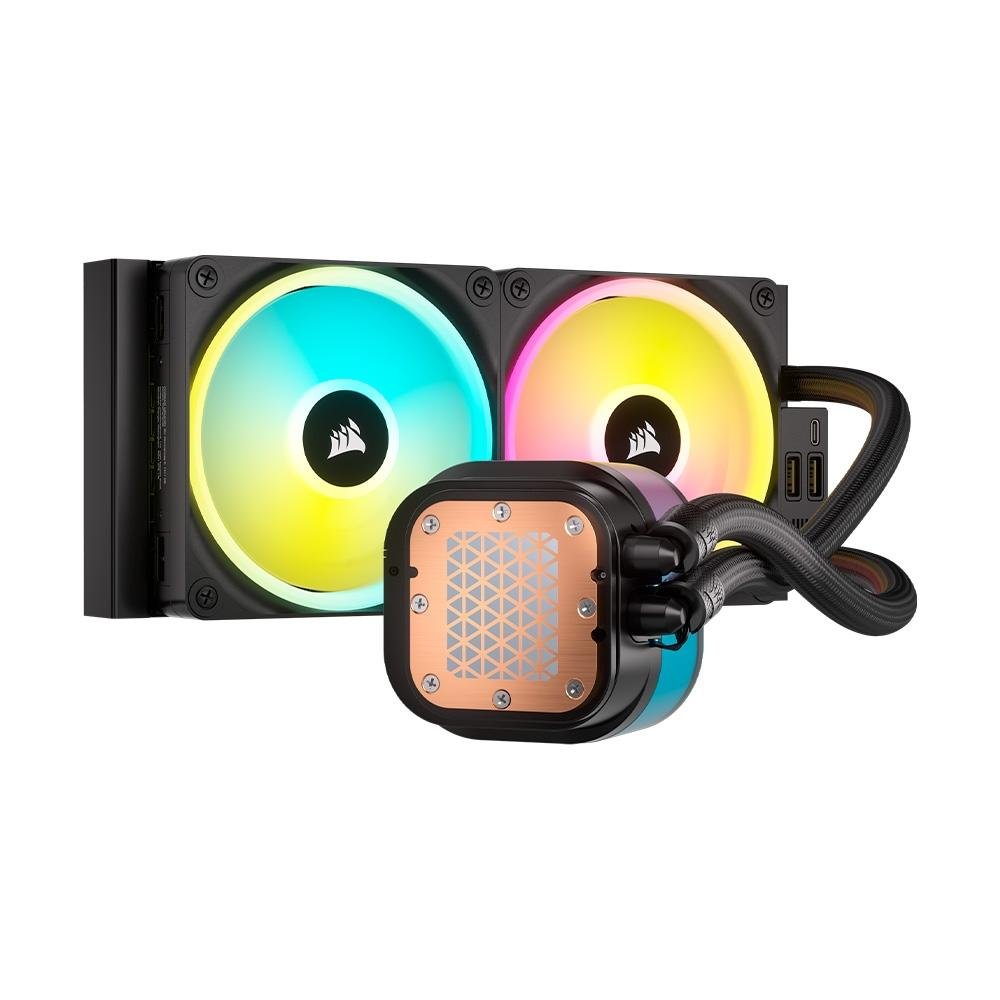 Water Cooler Corsair iCUE LINK H100i RGB | KaBuM!