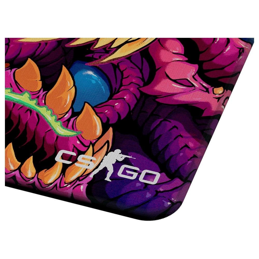 Mousepad Gamer Fallen Cs:go Hyper Beast, Speed+, Grande 450x450mm - MP-CS-HB-SM-GR
