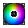 Ventoinha Segotep Bezer 12, 120mm, ARGB, Preto - SEG-FAN-BEZ12B-WW