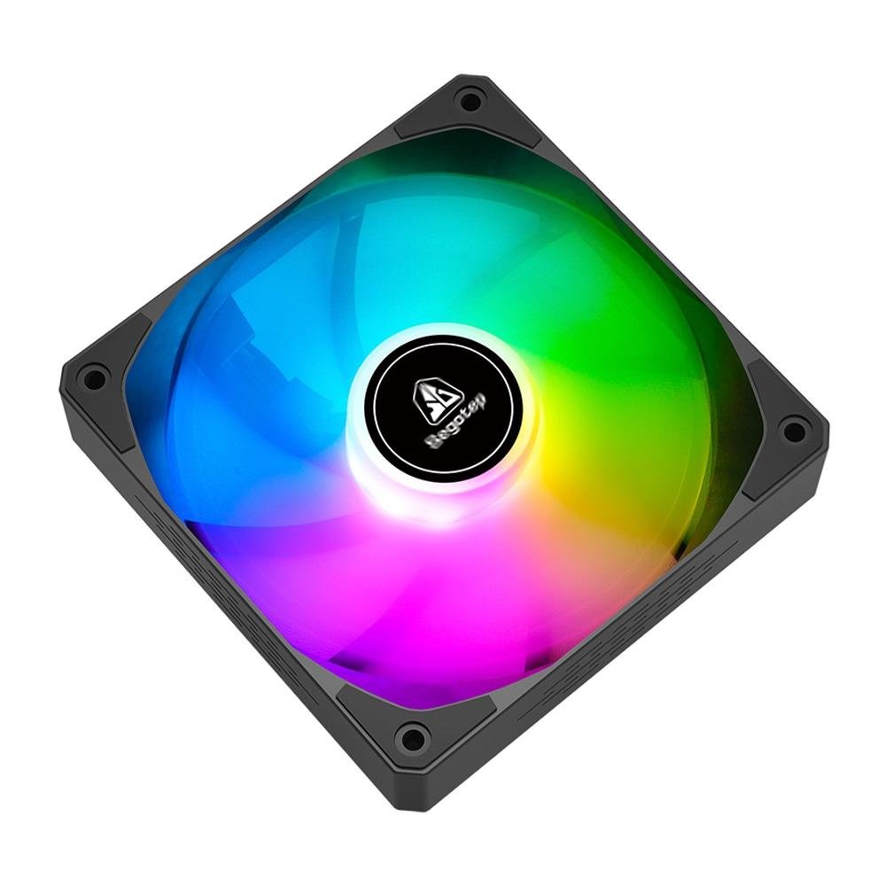 Ventoinha Segotep Bezer 12, 120mm, ARGB, Preto - SEG-FAN-BEZ12B-WW Ventoinha Segotep Bezer 12, 120mm, ARGB, Preto - SEG-FAN-BEZ12B-WW