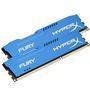 Memória Kingston HyperX FURY 16GB (2x8GB) 1600Mhz DDR3 CL10 Blue Series - HX316C10FK2/16