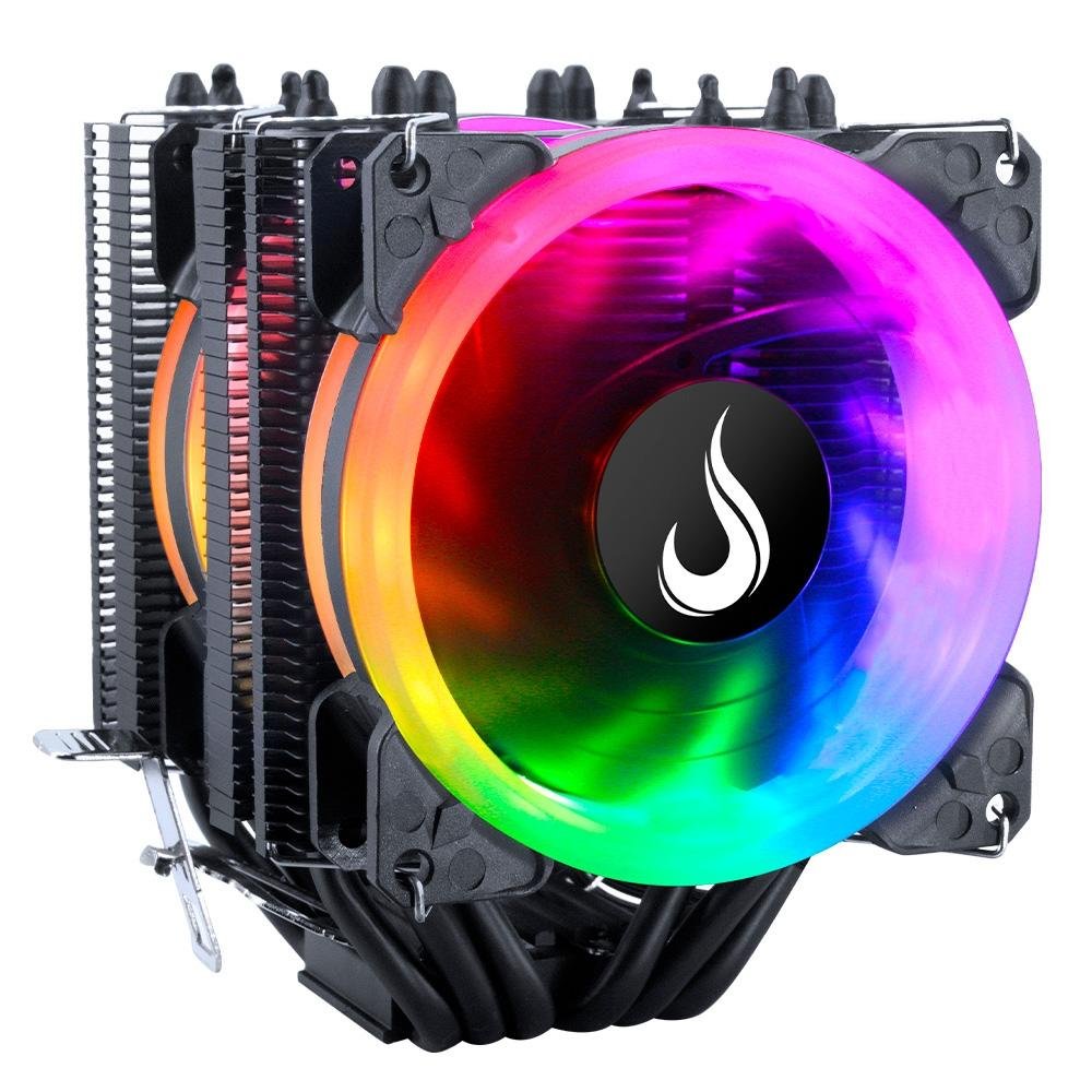 Air Cooler Rise Mode G800, ARGB, AMD/Intel, 90mm, Preto - RM-ACG8-ARGB-B Air Cooler Rise Mode G800, ARGB, AMD/Intel, 90mm, Preto - RM-ACG8-ARGB-B