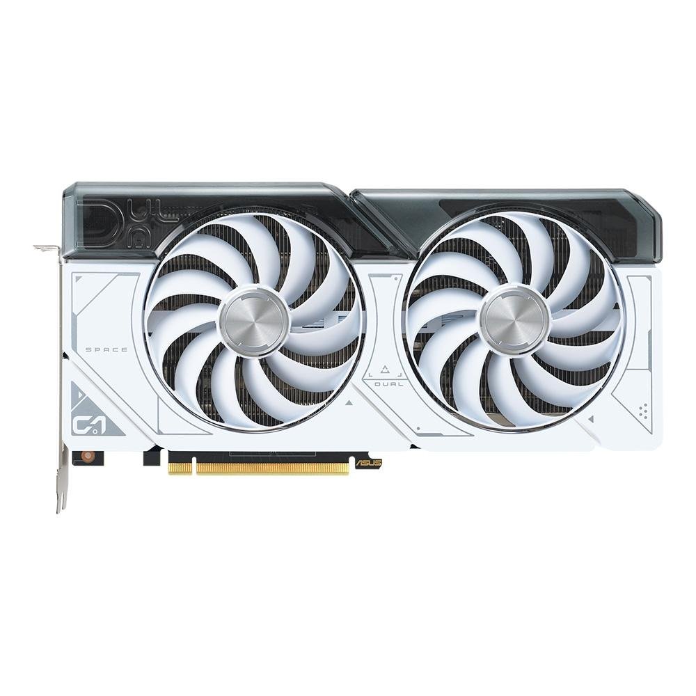 Placa de Vídeo RTX 4070 Super Dual 12G OC White ASUS NVIDIA GeForce, 12GB, GDDR6X, DLSS  Ray Tracing - DUAL-RTX4070S-O12G-WHITE