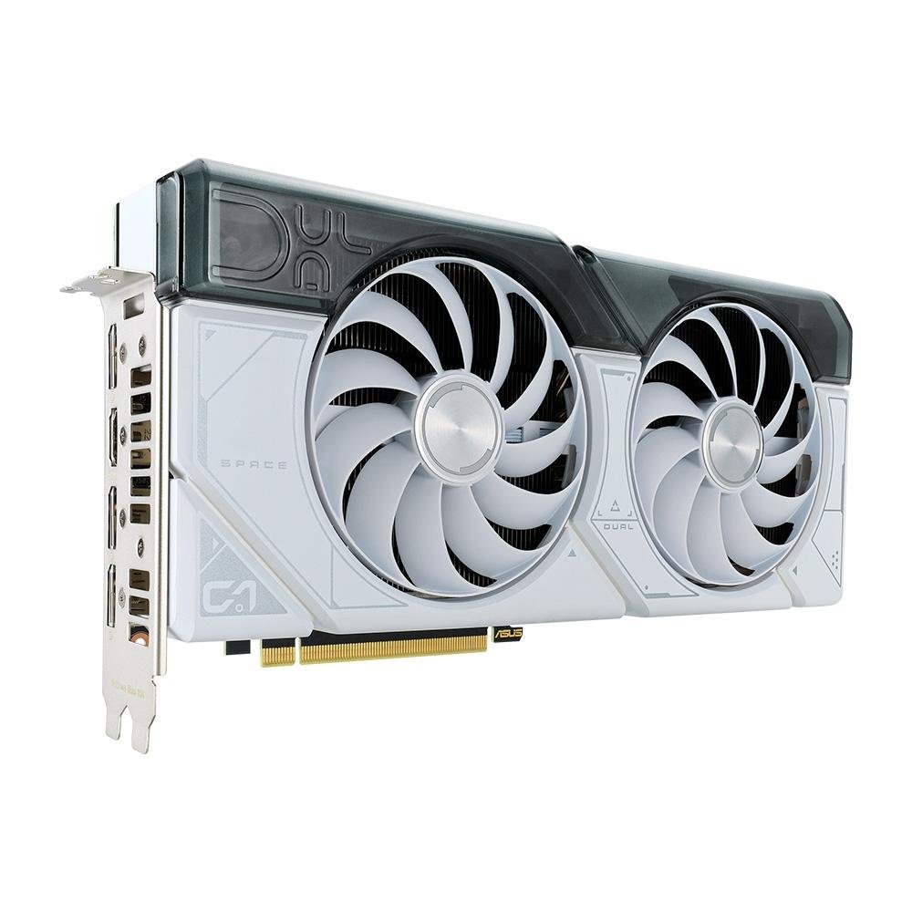 パーツ GA70White Placa de Vídeo ASUS RTX 4070S | KaBuM!