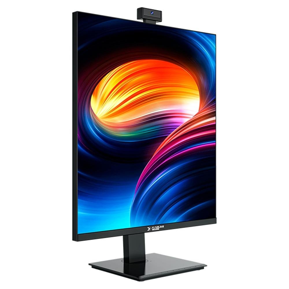 Monitor Profissional KABUM! Tech MX700 - 28 QHD, 60Hz, Nano IPS, Webcam e Som Integrado HDMI, DP, USB-C, Ajuste de Altura, VESA, PBP - KTMX70028P