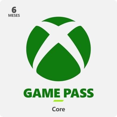 Xbox Game Pass Core 6 meses