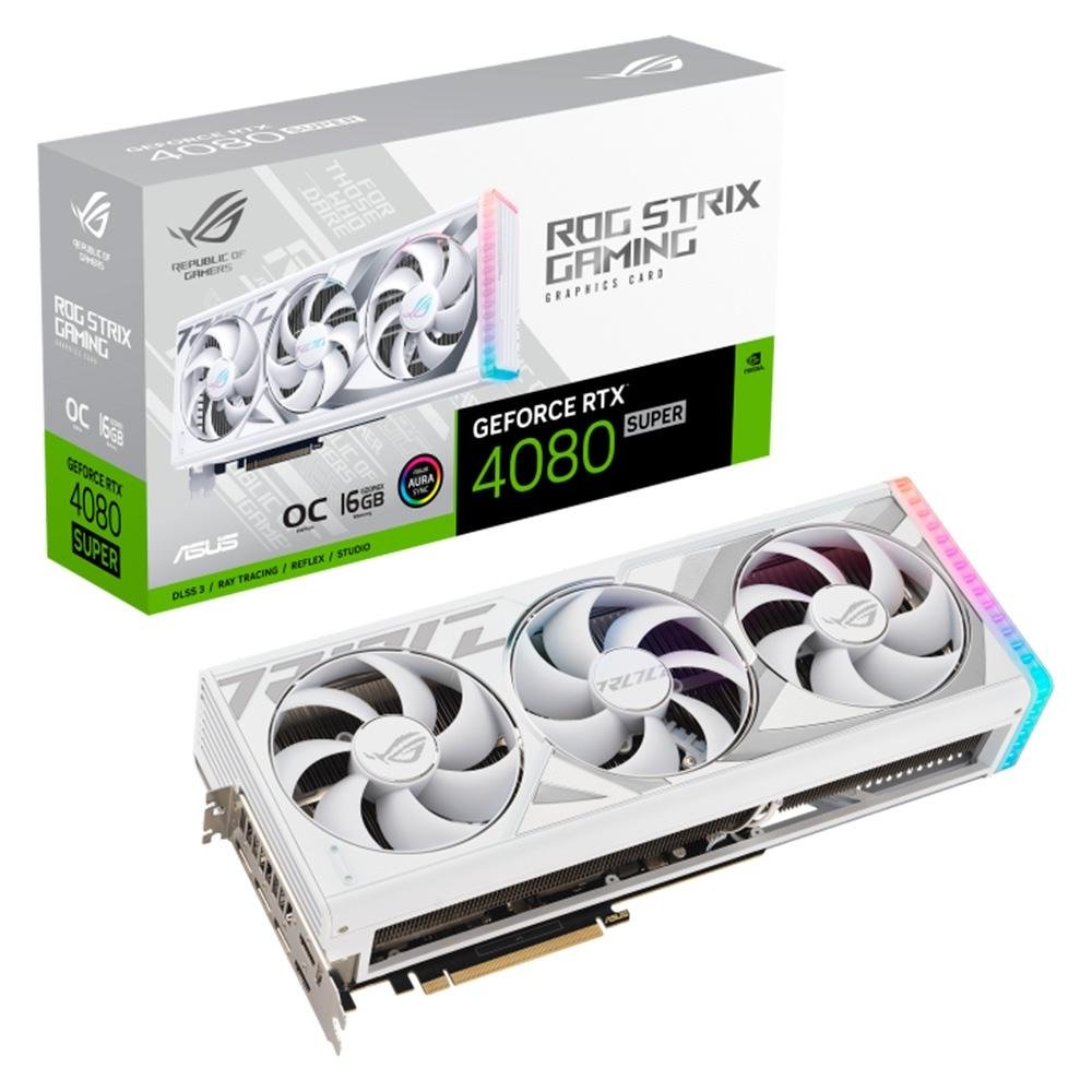 【美品】ASUS ROG STRIX RTX 4080 Super 16G Placa de Vídeo RTX 4080 S ASUS ROG-STRIX | KaBuM!