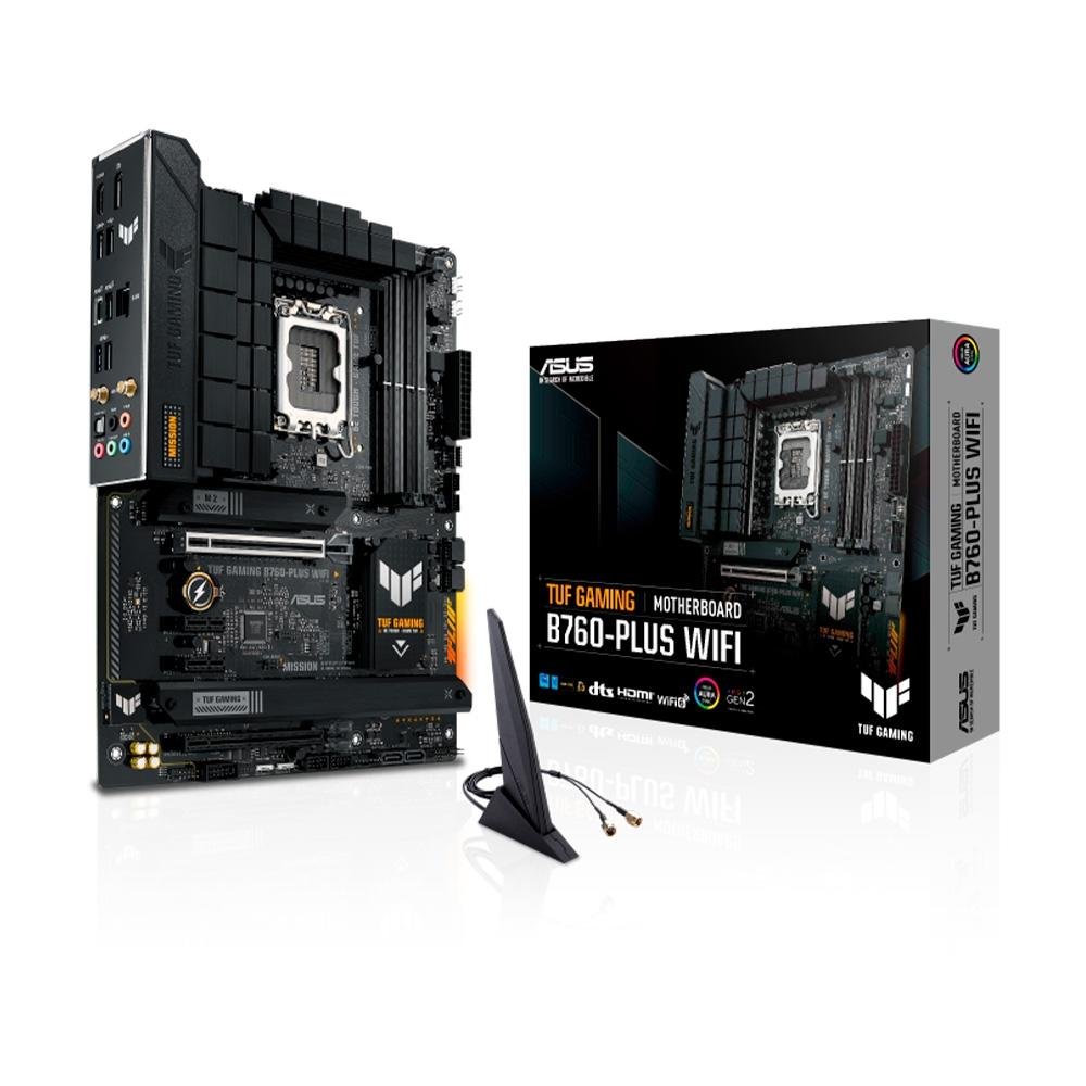 Placa Mãe Asus TUF GAMING B760-PLUS WIFI | KaBuM!
