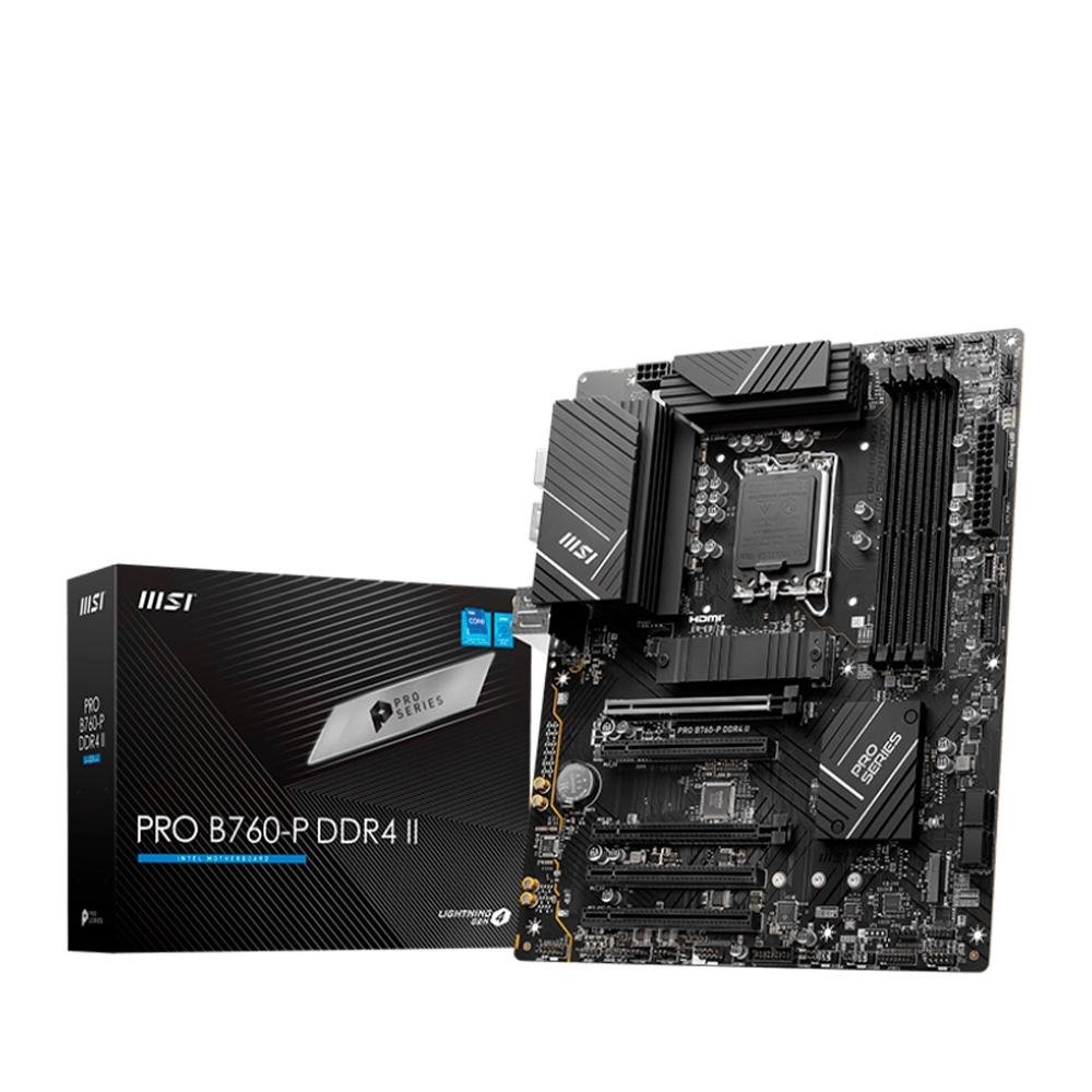 Placa Mãe MSI Pro B760-P DDR4 II | KaBuM!