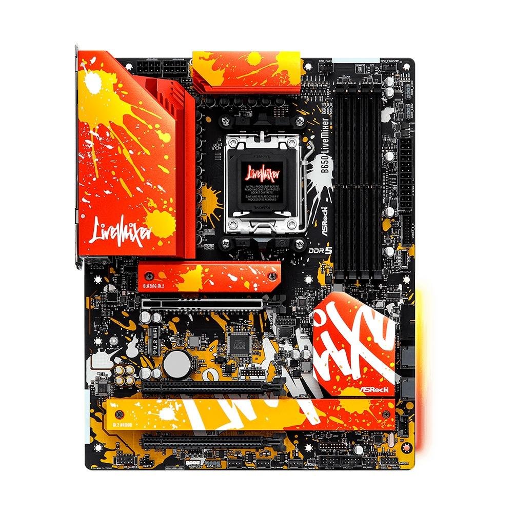 Placa Mãe ASRock B650 LIVEMIXER | KaBuM!