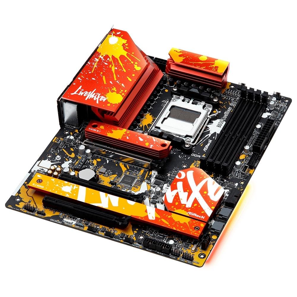 【ジャンク】ASROCK B650 live mixer Placa Mãe ASRock B650 LIVEMIXER | KaBuM!