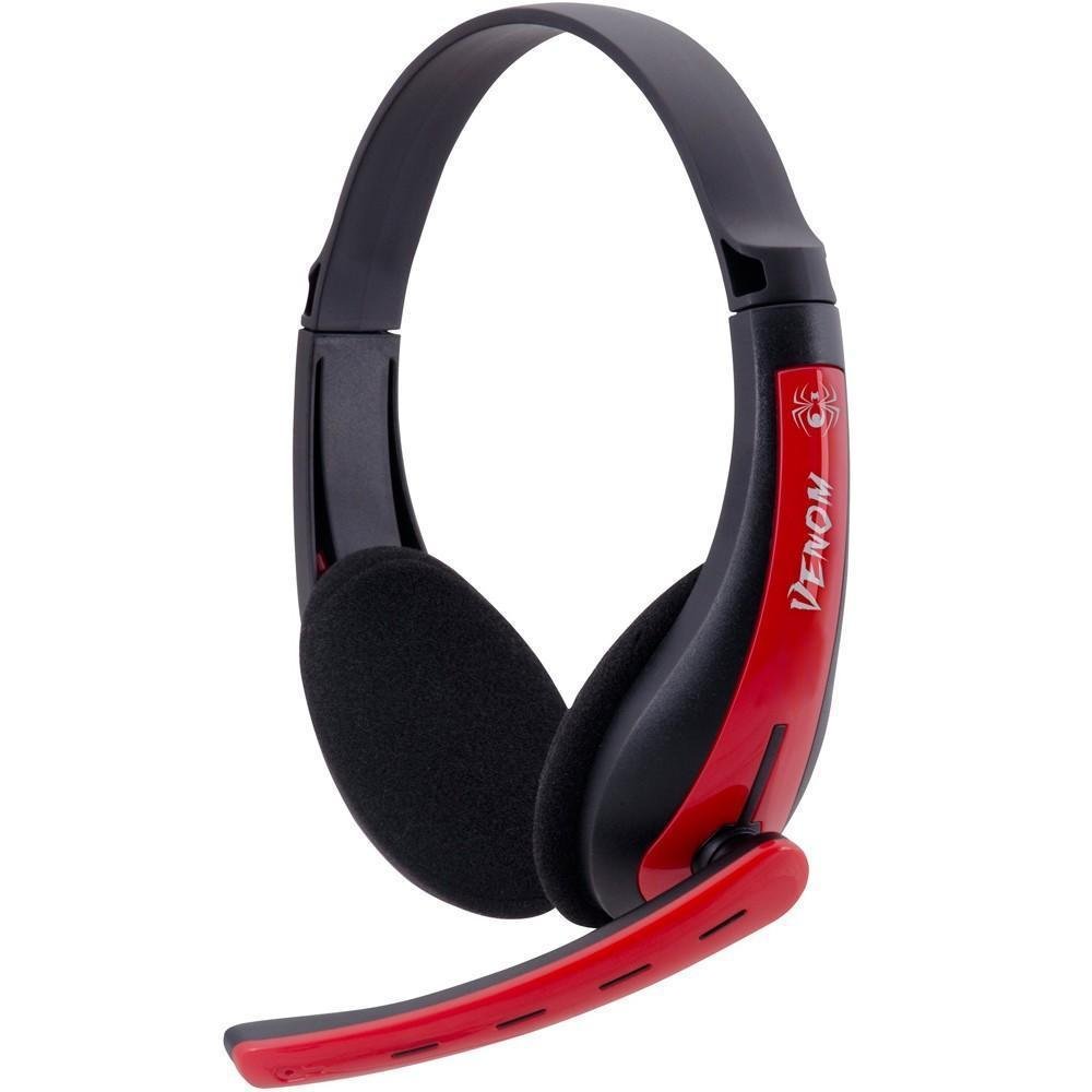 Headset Fortrek Spider Venom SHS701 Preto/Vermelho 54220 Headset Fortrek Spider Venom SHS701 Preto/Vermelho 54220