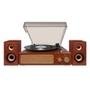 Vitrola Raveo Studio Plus, Bluetooth, USB, 50W, Marrom - 90-09029