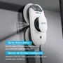 Robô Limpa Vidro KABUM! smart Aero Pro, 3 Modos de Limpeza, App, Controle Remoto, Spray Automático, Bivolt, Branco - KSLV010BR